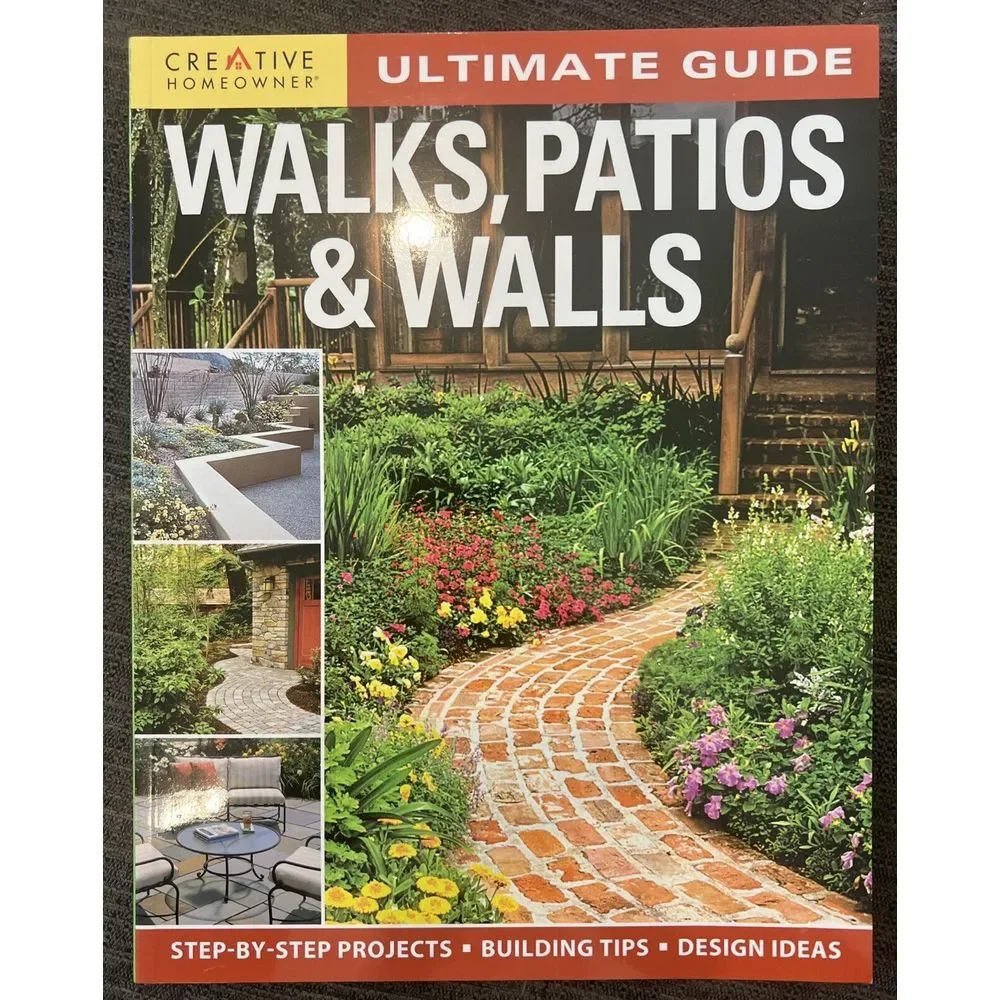 Landscaping - Ultimate Guide: Walks, Patios and Walls - Creative Homeowner-‎ VG